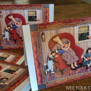 4 Cartes - La Chaise Rouge
