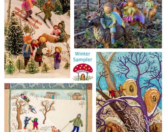 8 cards - Winter Sampler - Value Pack