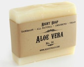 Aloe Vera Soap Natural Face soap Acne reducer Unscented Vegan Oily and Troubled Skin