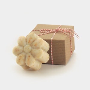 Mothers Day Gift for Her Jasmine Flower Petals Soap Bar, Gift Box, Luxury Hand, Face, Body Soap, Rose Soap Gift Box, UNSCENTED vegan, Jasmine Flower