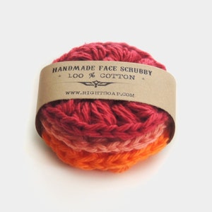 Face Scrubbies Stocking Stuffers for Women Cotton Decorative soap image 1