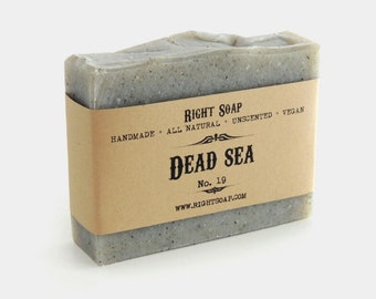 Dead Sea Mud Soap - Wrinkle reducer, Anti aging Face Soap Bar