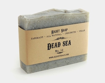 Dead Sea Mud Soap - Wrinkle reducer, Anti aging Face Soap Bar