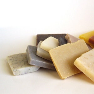 Stocking Stuffers for Women Soap Sampler Homemade Travel Soap ends image 7