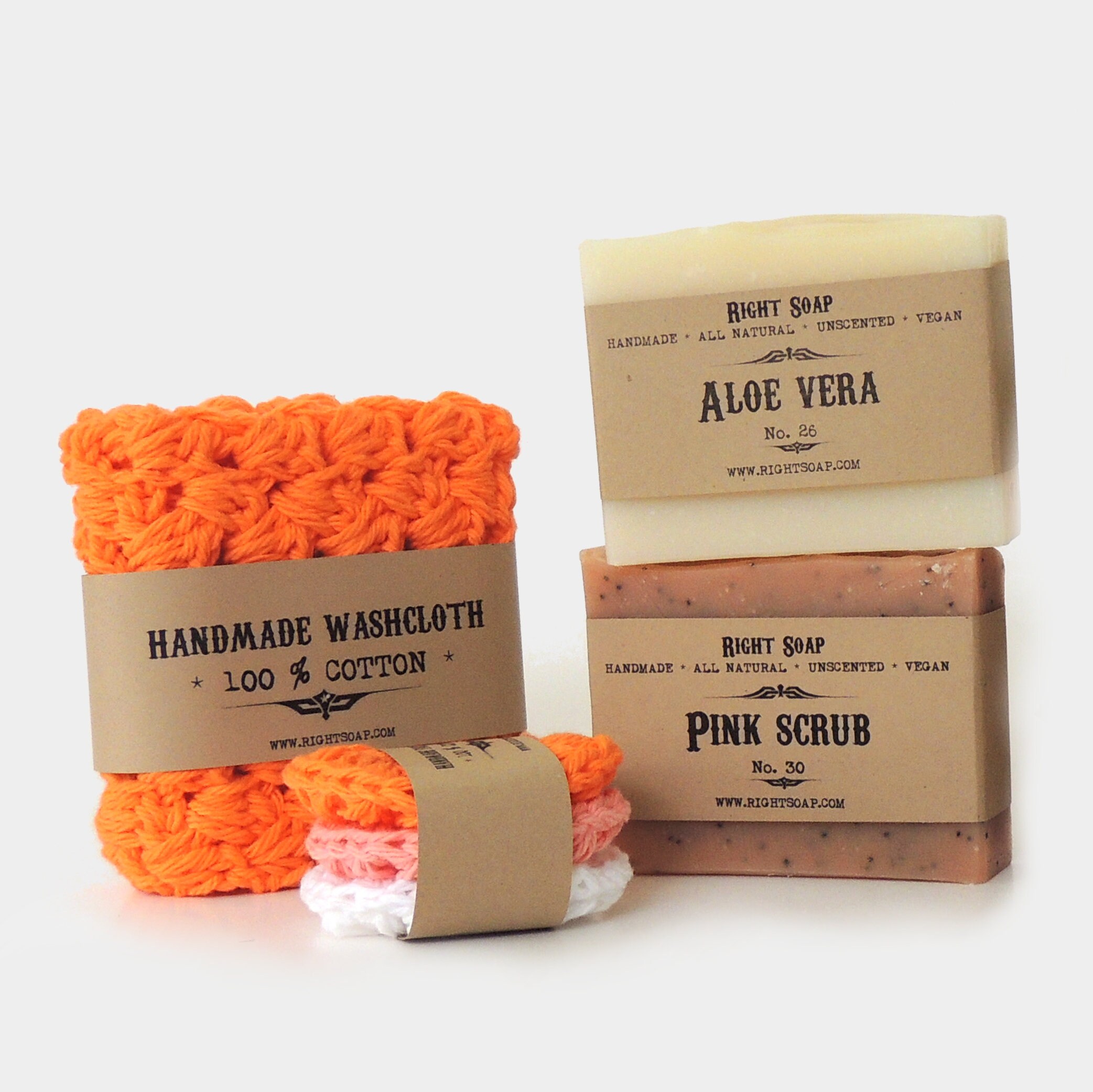 Vegan Soap Set for Women Unscented Natural Handmade Soaps Etsy