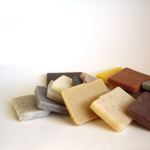 Stocking Stuffers for Women Soap Sampler Homemade Travel Soap ends image 9