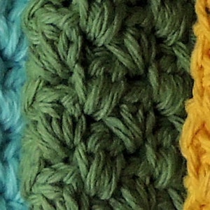Handmade Washcloth Hostess gift, Stocking stuffer for her, Crochet Wash cloth 100% Cotton image 8