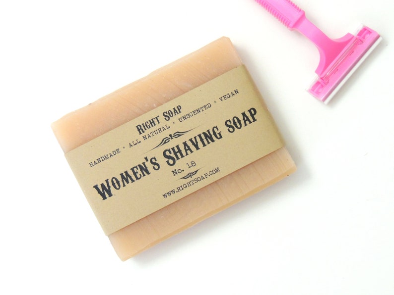 Womens Shaving Soap All Natural Vegan Ladies Shave Soap Etsy