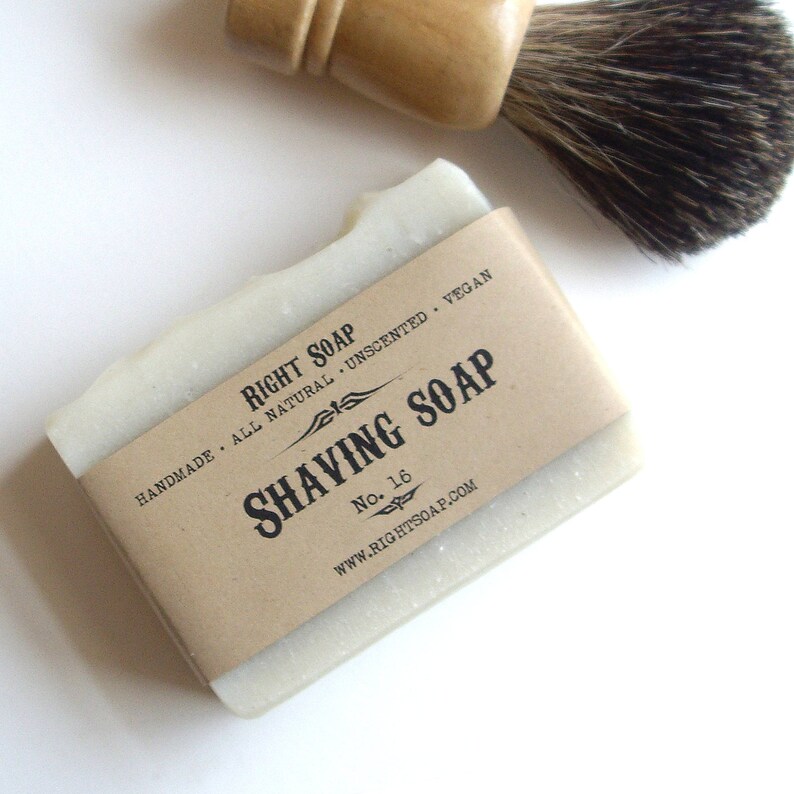 Shaving Soap for Men Reduce red bumps Dense lather Etsy