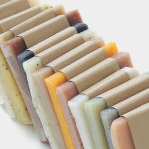 Stocking Stuffers for Women Soap Sampler Homemade Travel Soap ends image 8