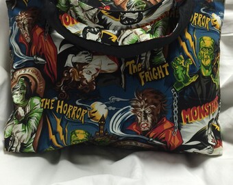 Monster Mash classic horror Tote Bag