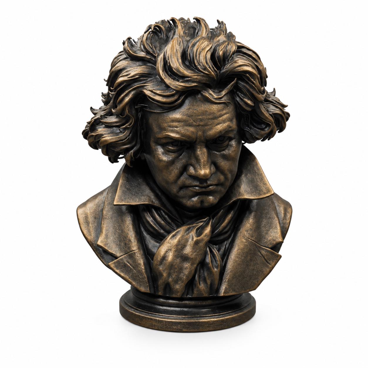 Vintage Beethoven Statue - Etsy