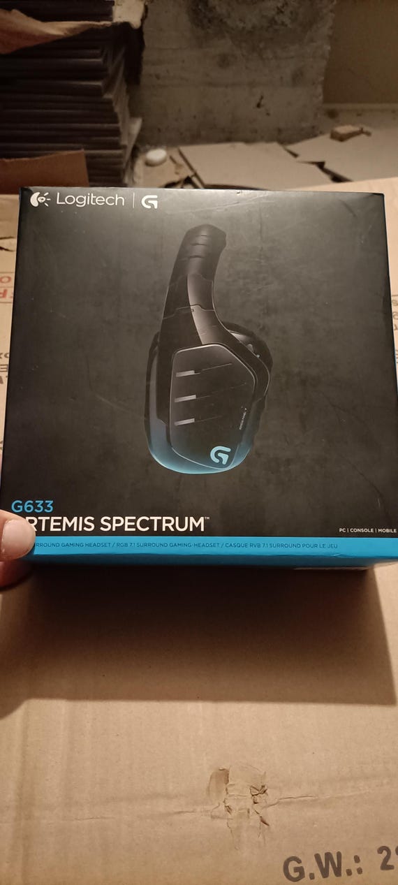 Cuffie da gaming RGB DS 7.1 Logitech g633 Artemis Spectrum
