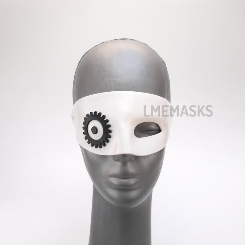 Alex DeLarge Leather Mask A Clockwork Orange Pirate Man White Etsy
