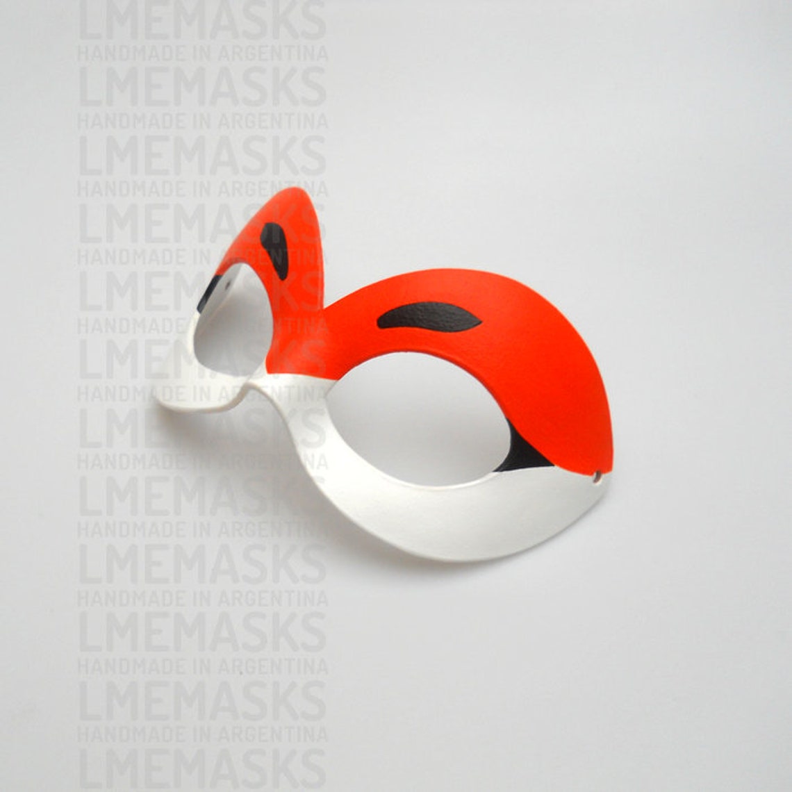Rena Rouge Leather Mask Miraculous Ladybug Cosplay Domino | Etsy