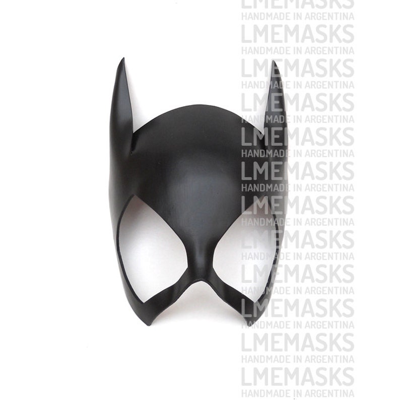 Batgirl Leather Mask BatQuinn Batwoman Catwoman Halloween Black Superhero Face Masks Masquerade Cosplay Carnival Mardi Gras Batman Costume