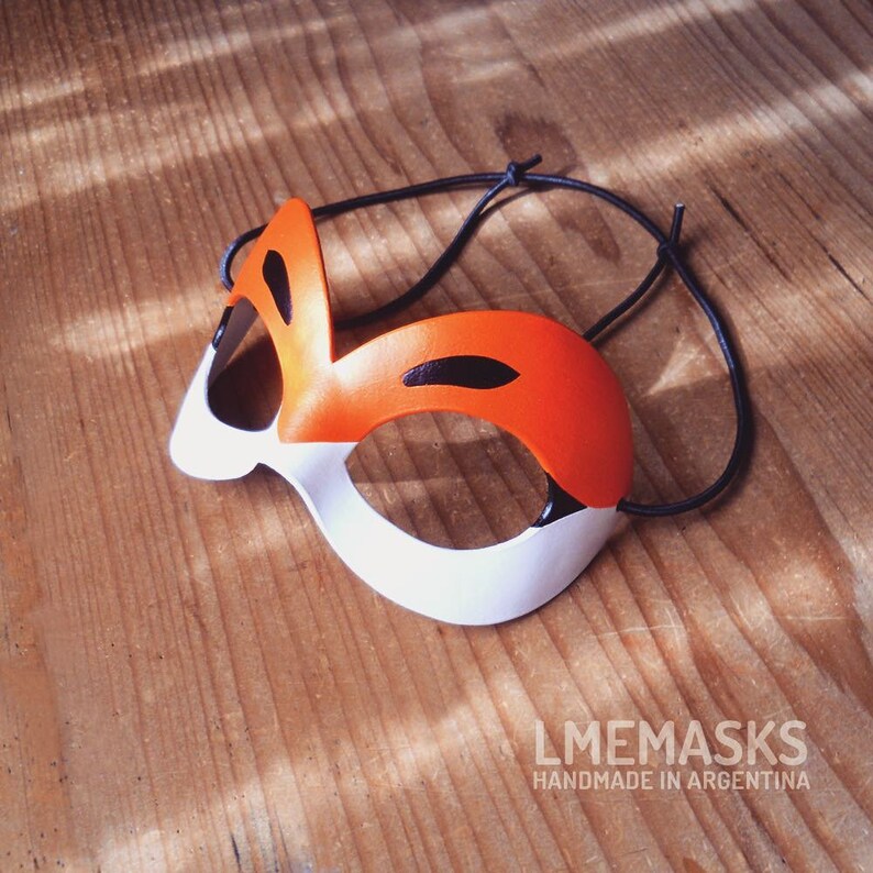 Rena Rouge Leather Mask Miraculous Ladybug Cosplay Domino | Etsy