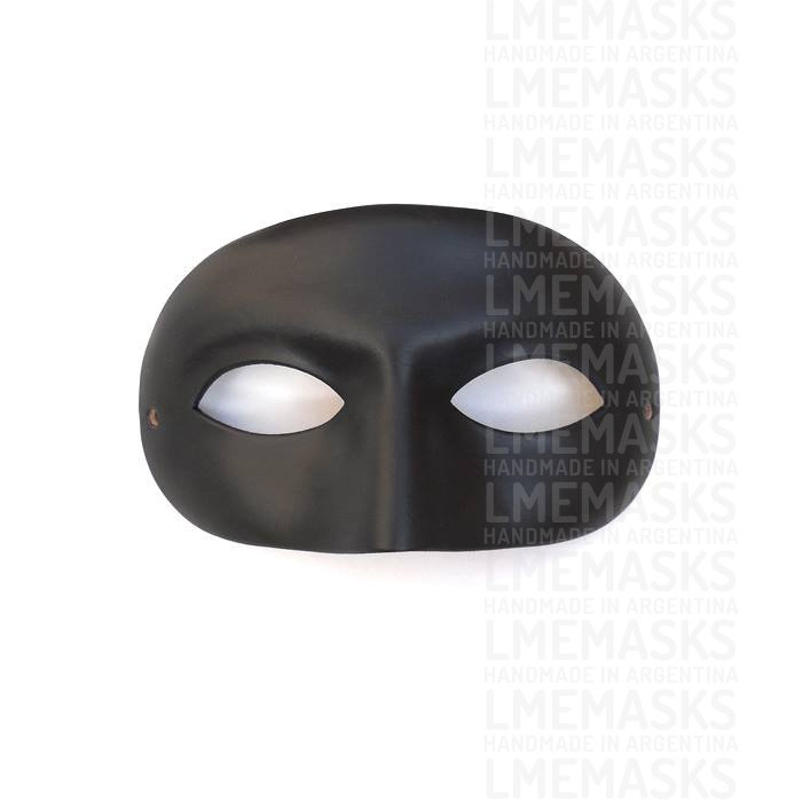 Masque Intégral En Cuir PU Et Latex Noir - 3 Trous, Taille Ajustable - Pour Soirée, Déguisement, Jeu De Rôle - 6