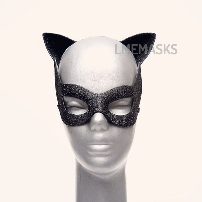 Catwoman Kit Mask Cat Ears Julie Newmar Cosplay 1960 Etsy
