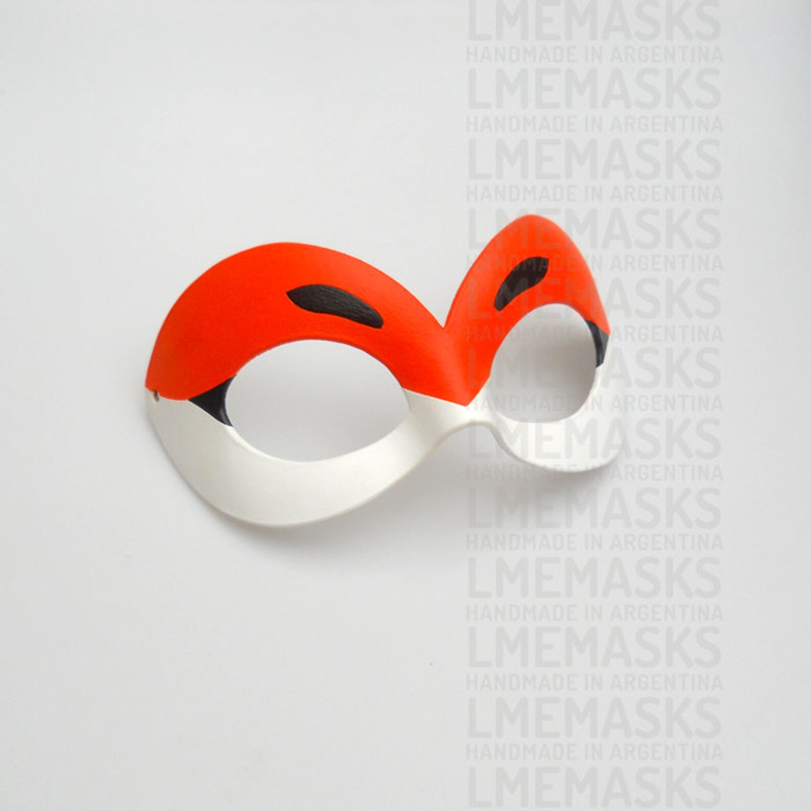 Rena Rouge Leather Mask Miraculous Ladybug Cosplay Domino | Etsy