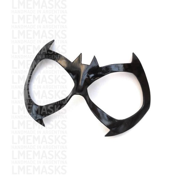 Batgirl All Star Leather Mask Halloween Black Cat Batwoman Etsy