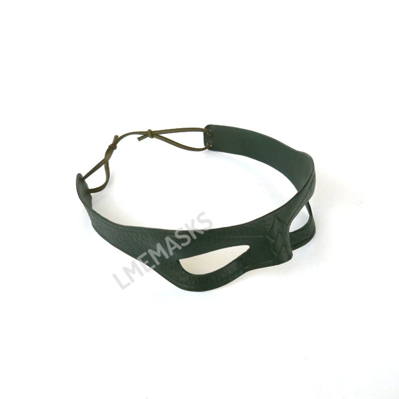 Arrow Leather Mask Green Cosplay Serie Tv Show Half Mask Super Hero Halloween Masquerade Carnival Party Superheroe Men Comic Oliver Queen