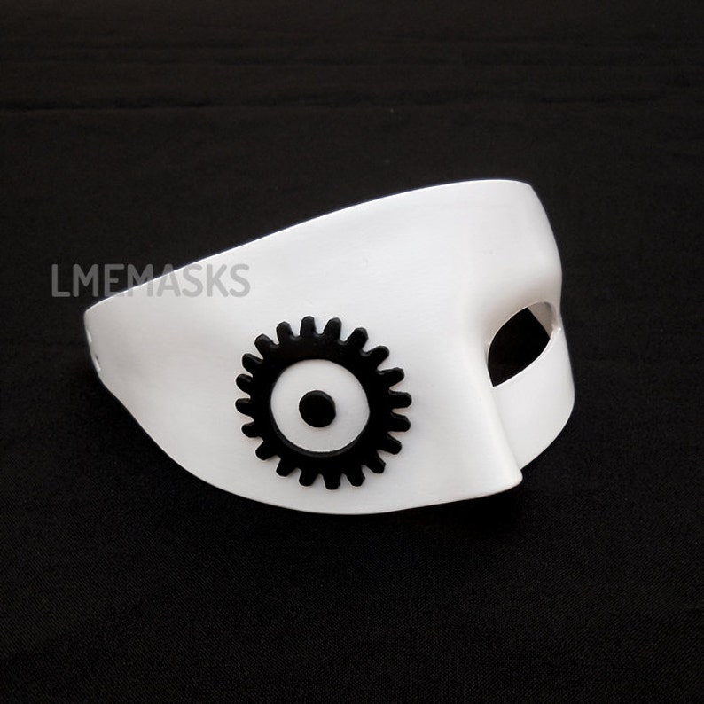 Alex DeLarge Leather Mask A Clockwork Orange Pirate Man White Etsy