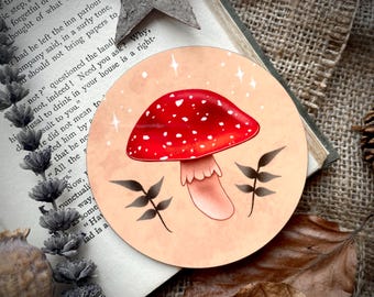 Toadstool Coaster | Toadstool Gift | Home Accessories | Woodland Home | Whimsical Home | Mushroom Lover | House Warming | Woodland Coaster