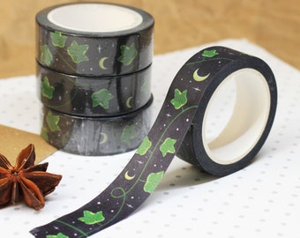 Ivy Washi Tape | Art Journal | Bullet Journal | Woodland Washi Tape | Witchy Stationery | Witchy Gift | Woodland Stationery | Foliage Washi