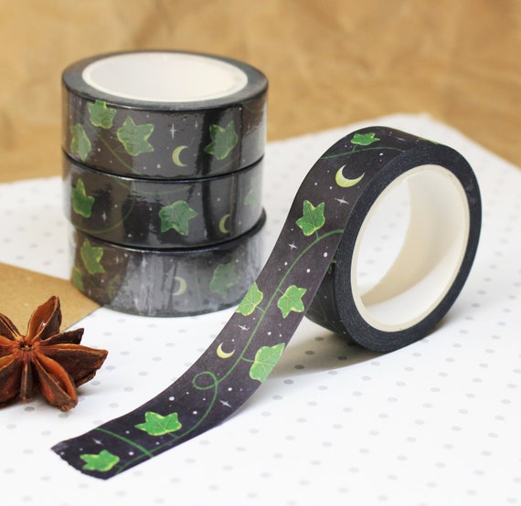 Ivy Washi Tape | Art Journal | Bullet Journal | Woodland Washi Tape | Witchy Stationery | Witchy Gift | Woodland Stationery | Foliage Washi