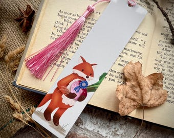 Fox Bookmark | Metal Bookmark | Fox Gift | Bookish Gift | Book Lover | Reading Gift | Bookmark Collector | Book Gift | Fox Book