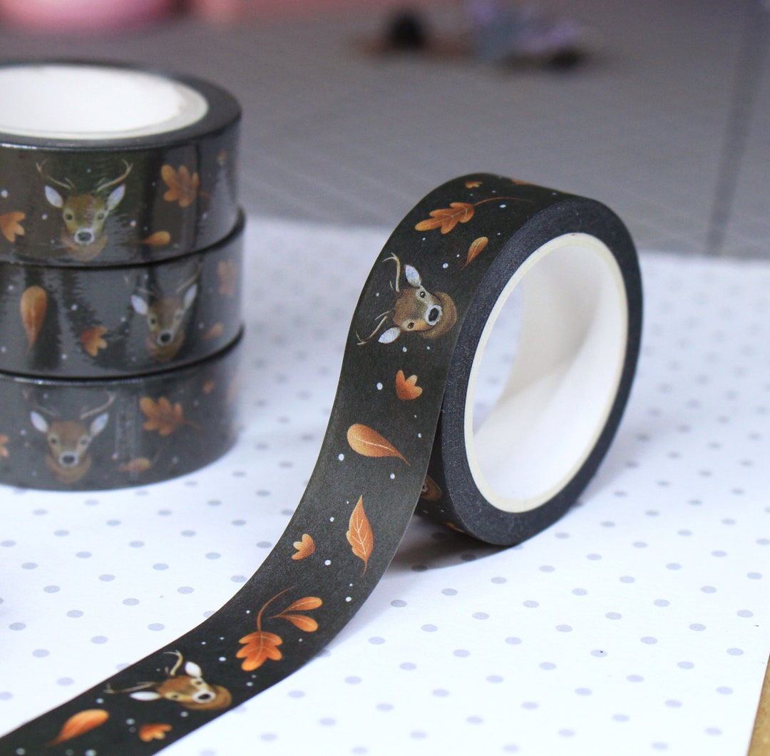 Stag Washi Tape Art Journal Bullet Journal Woodland Washi Tape Woodland ...