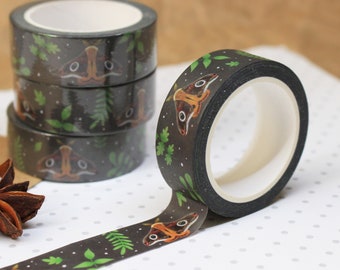 Moth Washi Tape | Art Journal | Bullet Journal | Insect Washi Tape | Moth Stationery | Witchy Stationery | Witchy Gift | Moth Lover