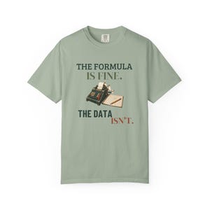 Rolig dataanalytiker, vintage-grafik, kontorshumor-tröja
