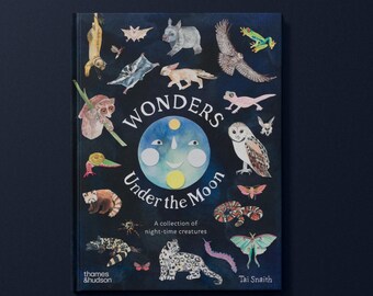 Maravillas bajo la luna, una colección de criaturas nocturnas