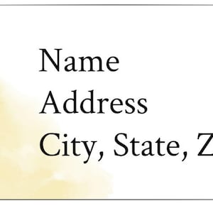 90 Personalized Custom Sunflower Floral Return Address Labels Stickers Envelope Seals