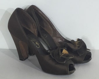 1940s evening shoes
