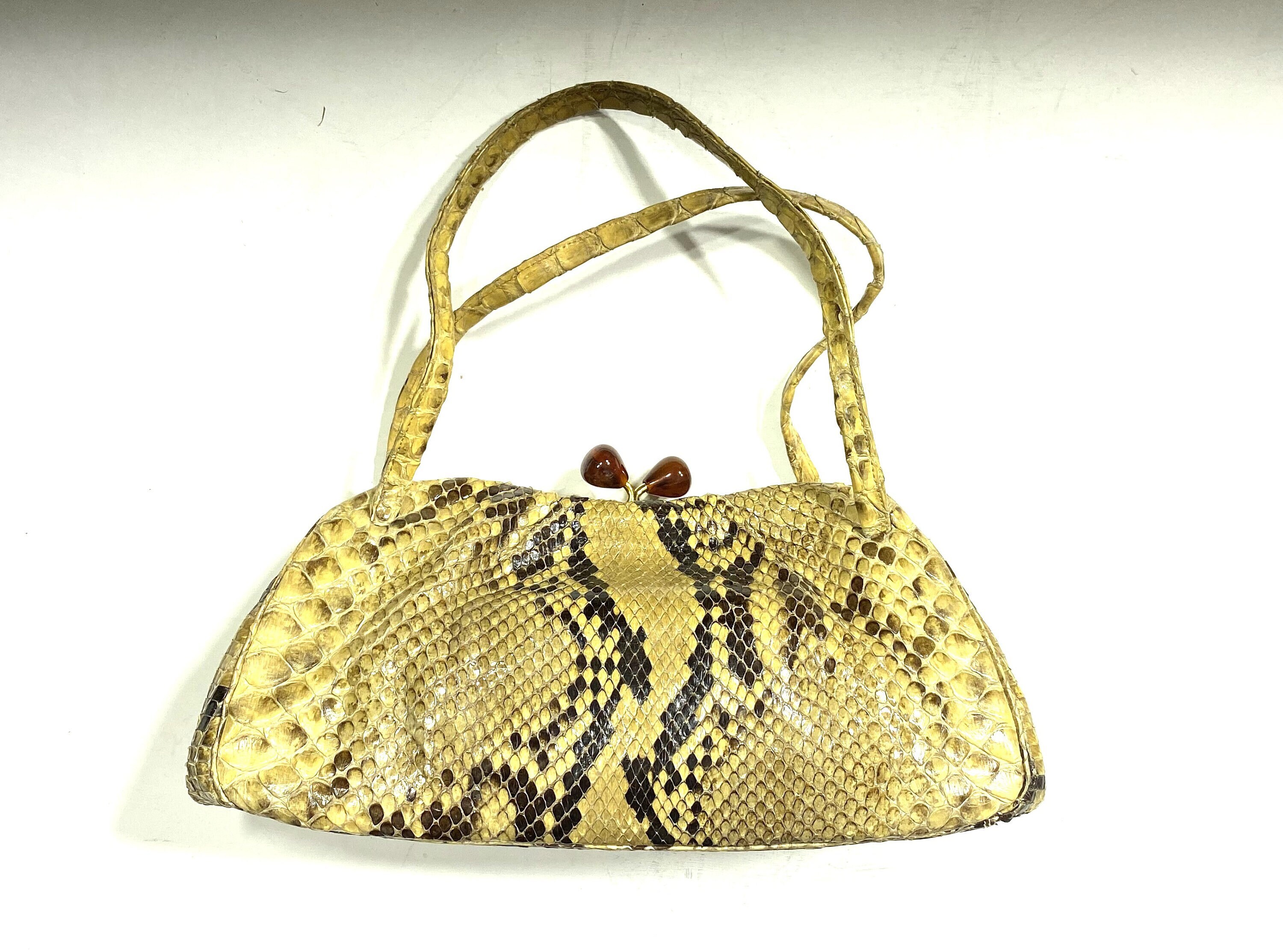 Vintage Python Bag - Etsy
