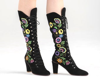 【再出品！】Ameri VINTAGE BOOTS セール】WESTERN STUDS LONG BOOTS（ブーツ）｜Ameri（アメリ