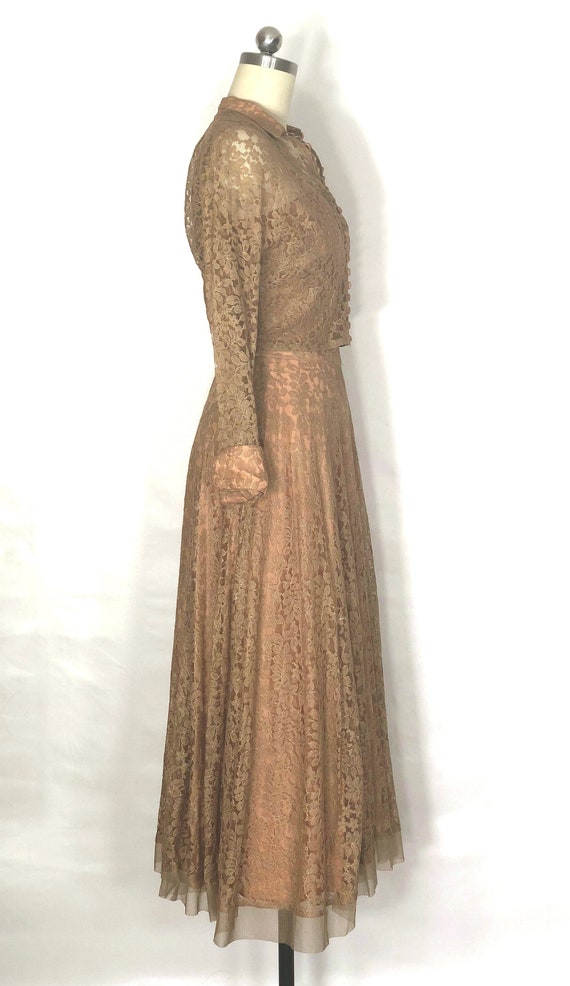 1930s vintage dress - small - 1930s lace dress - … - image 3