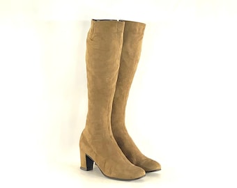 Botas de ante Beth Levine de los años 60 (talla 6.5N)