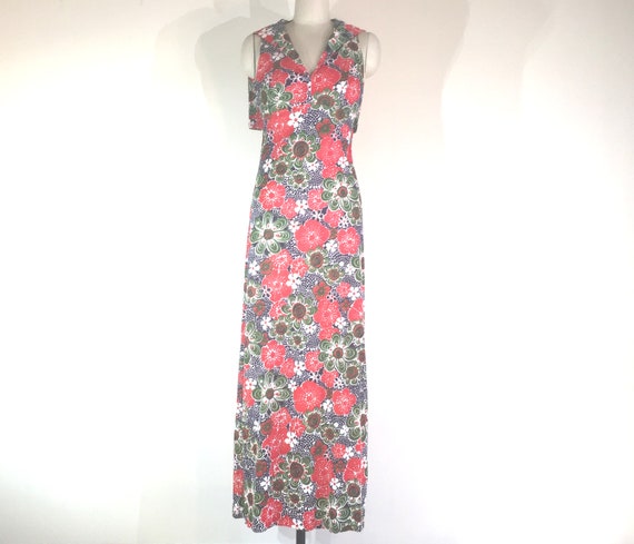 1970s does 1930s playsuit summer sailor maxi dress