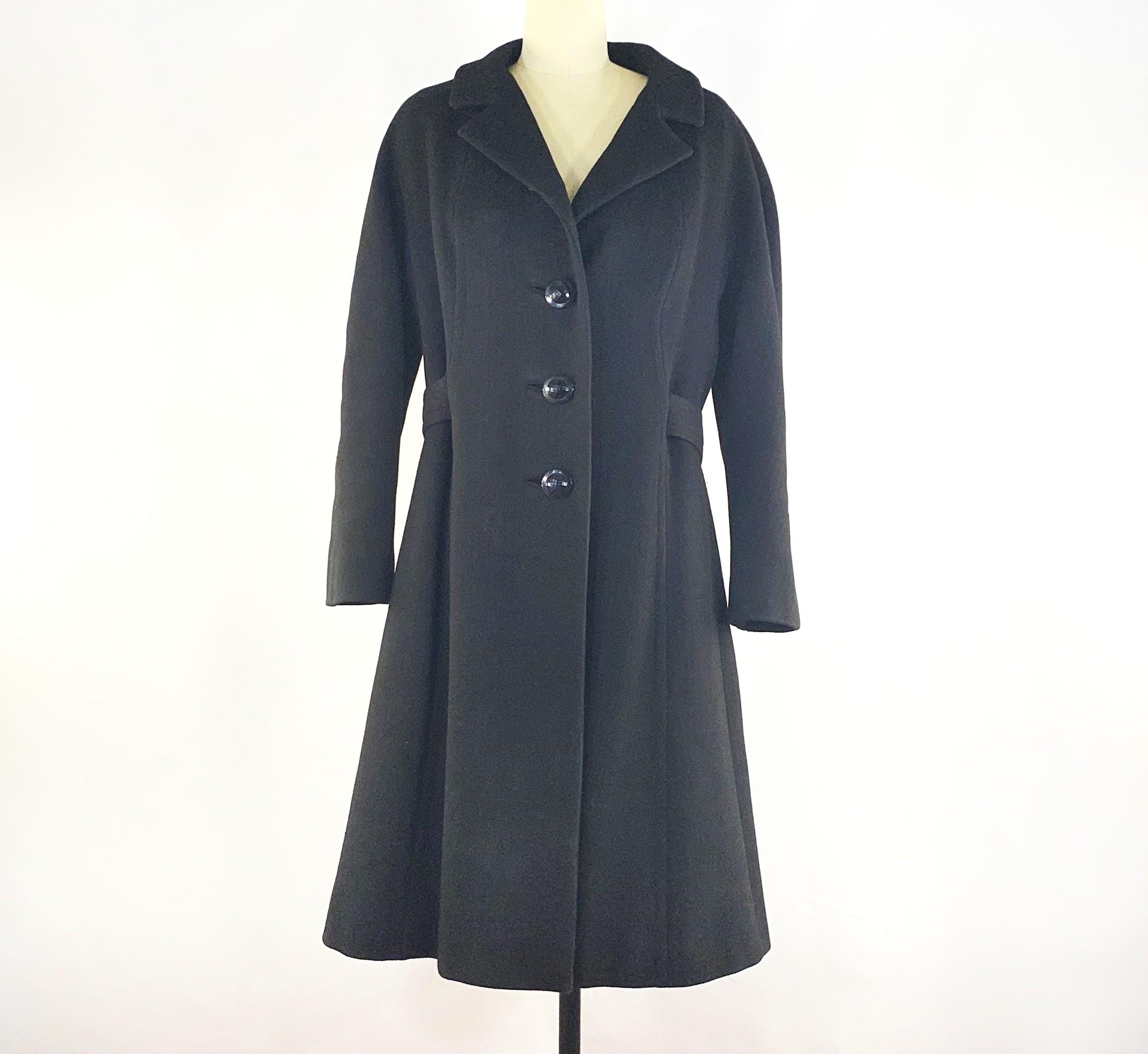 1950s Wool Coat - Etsy
