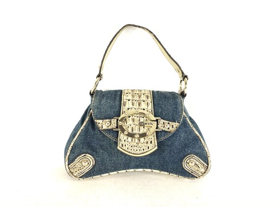 GUESS ゲス ミニバッグ バンドバッグ y2k Y2k Guess ゲス スタッズ  