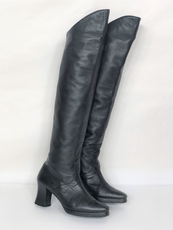 mens 70s platform boots