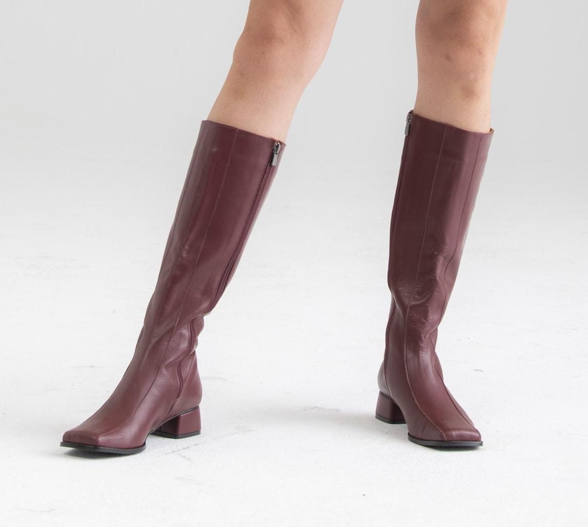 Bordeaux boots