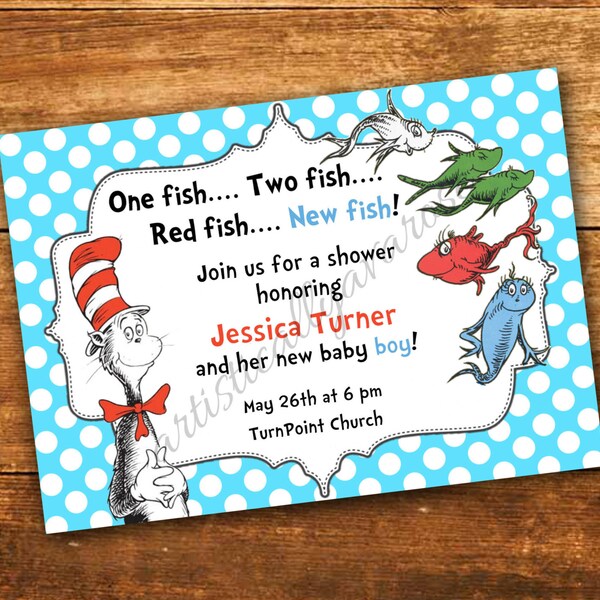 Dr Seuss Baby Shower - Etsy