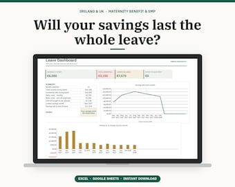 産休予算プランナー、アイルランド産休手当、英国法定産休手当計算ツール、ベビー予算スプレッドシート、育児休暇手当、Excelシート