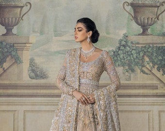 Elan inspired Pakistani Valima/Reception Dress