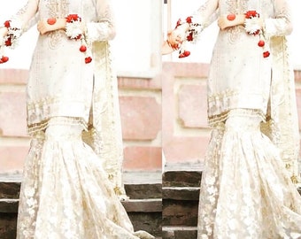 nikkah white dress